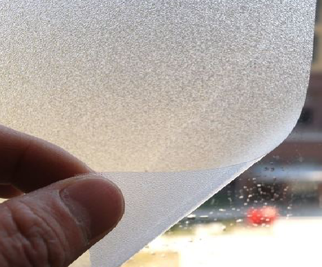 寿县玻璃门外面粘广告用什么材料好？