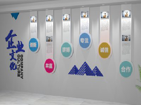 寿县企业文化墙需要传递什么办公文化？