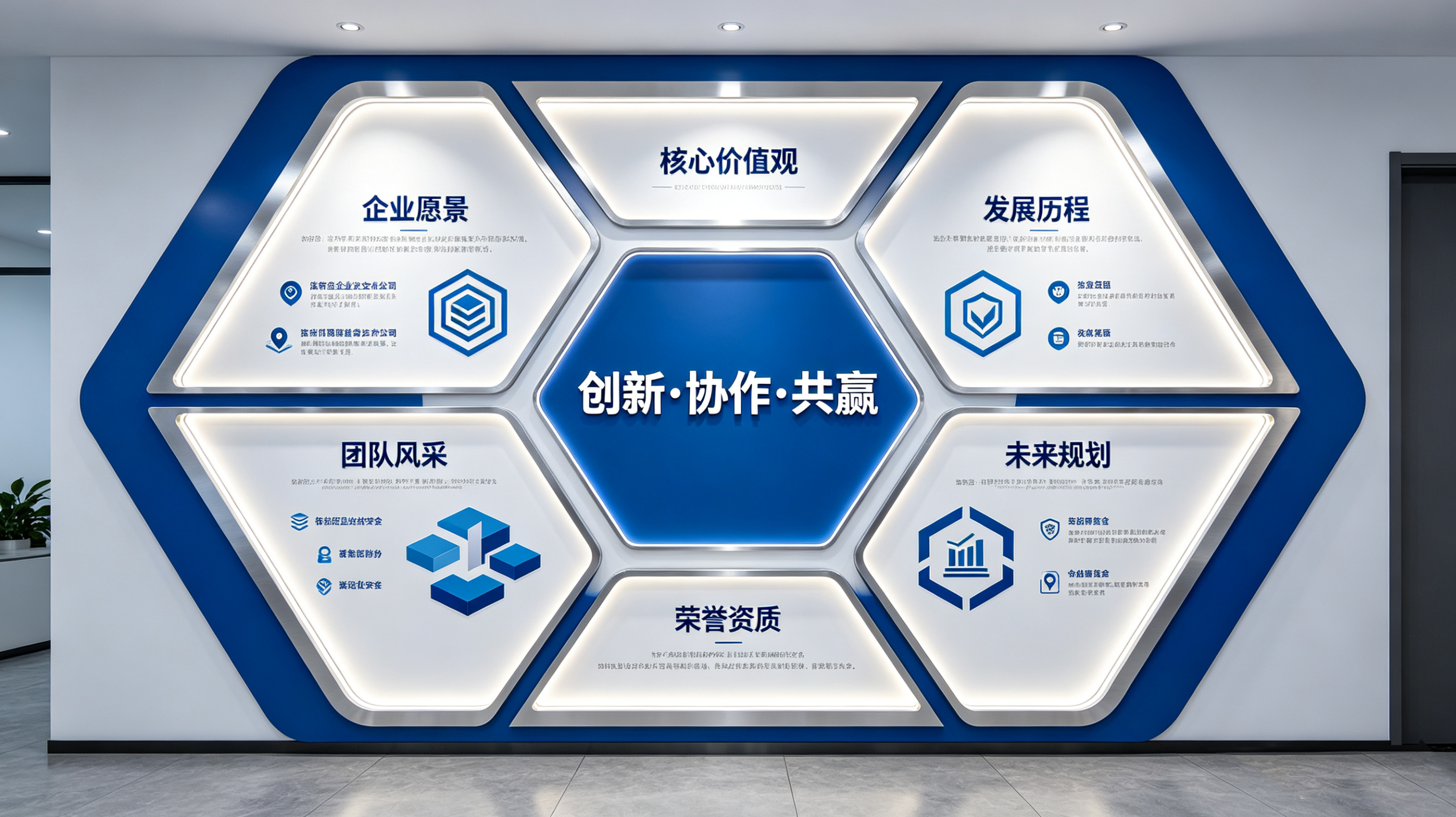 寿县企业文化墙六边形避坑指南（新手常犯5个错误）